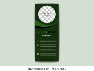 Brochure template layout, cover design annual report, magazine, flyer in A4 for business and sale shopping. Vector