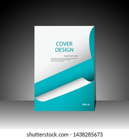 Brochure template layout design. Annual report, catalog, Corporate business. Simple Flyer promotion. magazine. Vector illustration