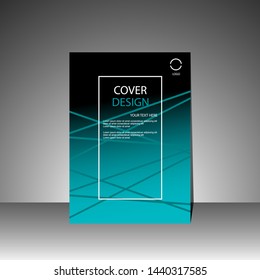 Brochure template layout design. Annual report, catalog, Corporate business. Simple Flyer promotion. magazine. Vector illustration