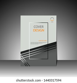 Brochure template layout design. Annual report, catalog, Corporate business. Simple Flyer promotion. magazine. Vector illustration