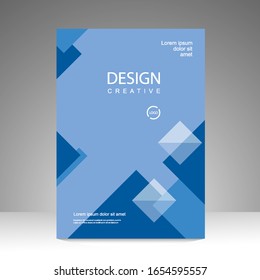 Brochure template layout design. Annual report, catalog, Corporate business. Simple Flyer promotion. magazine. Vector illustration