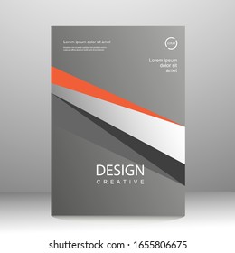 Diseño de diseño de plantilla de folleto. Informe anual, catálogo, Empresa. Promoción Simple Flyer. revista. Ilustración del vector