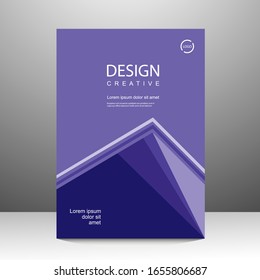 Brochure template layout design. Annual report, catalog, Corporate business. Simple Flyer promotion. magazine. Vector illustration