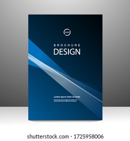 Brochure template layout design. Annual report, catalog, Corporate business. Simple Flyer promotion. magazine. Vector illustration