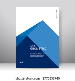 Brochure template layout design. Annual report, catalog, Corporate business. Simple Flyer promotion. magazine. Vector illustration