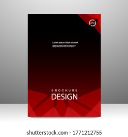 Diseño de diseño de plantilla de folleto. Informe anual, catálogo, negocio corporativo. Promoción simple de volante. de la barra Formato. Ilustración del vector