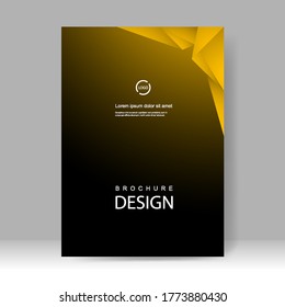 Brochure template layout design. Annual report, catalog, Corporate business. Simple Flyer promotion. magazine. Vector illustration