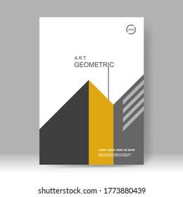 Diseño de diseño de plantilla de folleto. Informe anual, catálogo, negocio corporativo. Promoción simple de volante. de la barra Formato. Ilustración del vector