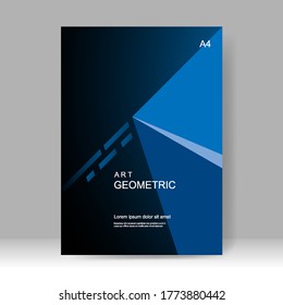 Brochure template layout design. Annual report, catalog, Corporate business. Simple Flyer promotion. magazine. Vector illustration