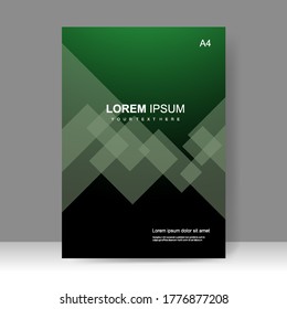 Diseño de diseño de plantilla de folleto. Informe anual, catálogo, negocio corporativo. Promoción simple de volante. de la barra Formato. Ilustración del vector