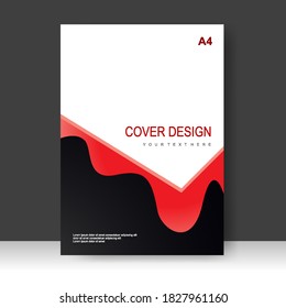 Brochure template layout design. Annual report, catalog, Corporate business. Simple Flyer promotion. magazine. Vector illustration