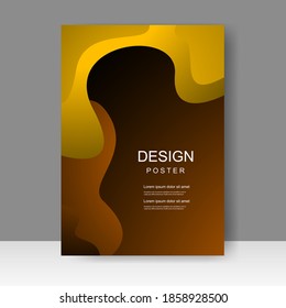 Brochure template layout design. Annual report, catalog, Corporate business, Poster in A4 size, Simple Flyer promotion. magazine. Vector illustration
