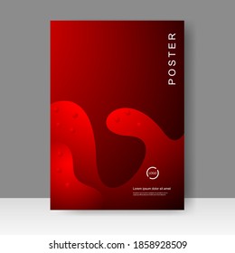 Brochure template layout design. Annual report, catalog, Corporate business, Poster in A4 size, Simple Flyer promotion. magazine. Vector illustration