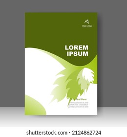 Diseño de diseño de plantilla de folleto. Informe anual, Afiche, catálogo, Empresas. Promoción simple de volante. de la barra Formato. Ilustración del vector