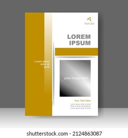 Brochure template layout design. Annual report, Poster, catalog, Corporate business. Simple Flyer promotion. magazine. Vector illustration
