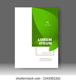 Brochure template layout design. Annual report, catalog, Corporate business. Simple Flyer promotion. magazine. Vector illustration