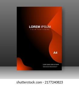 Brochure template layout design. Annual report, catalog, Corporate business. Simple Flyer promotion. magazine. Vector illustration