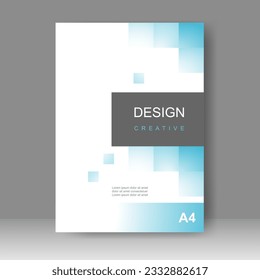 Brochure template layout design. Annual report, catalog, Corporate business. Simple Flyer promotion. magazine. Vector illustration