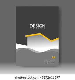 Brochure template layout design. Annual report, catalog, Corporate business. Simple Flyer promotion. magazine. Vector illustration