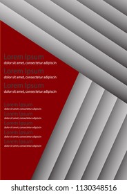 Brochure template layout design. Corporate business annual report, catalog, magazine. Creative modern bright cover concept.