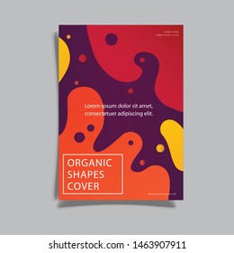 Brochure template layout design. Corporate business annual report, catalog, magazine, flyer mockup. Creative modern concept