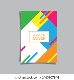 Brochure template layout design. Corporate business annual report, catalog, magazine, flyer mockup. Creative modern concept