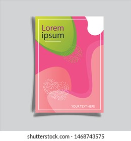 Brochure template layout design. Corporate business annual report, catalog, magazine, flyer mockup. Creative modern concept 