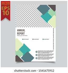 Brochure template layout design. Corporate business annual report, catalog, magazine, flyer mockup. Creative modern bright concept circle round shape.Cover design template for annual report. 