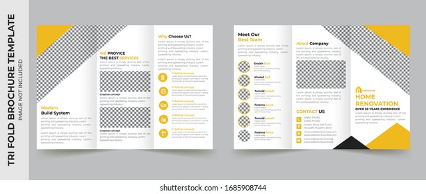 Brochure template layout design. Corporate business annual report, catalog, magazine, brochure, flyer mockup. Creative modern bright concept circle round shape