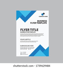 Brochure template layout design. Corporate business annual report, catalog, magazine, flyer mockup. Creative modern bright concept with triangle shapes