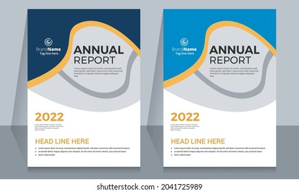 Brochure template layout design. Corporate business annual report, catalog, magazine, flyer mockup template design.