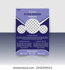 Vorlage für Corporate Business Flyer
