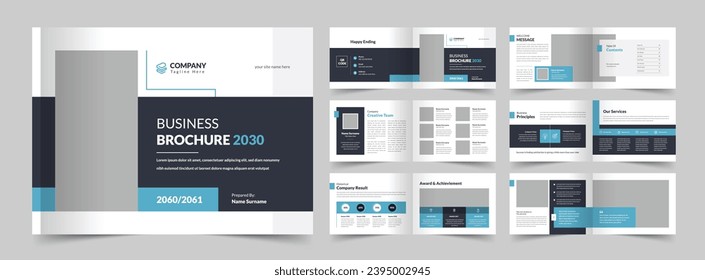 Brochure Template Layout Design, Editable Template Layout, A5 Brochure