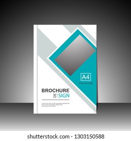 Brochure template. magazine. modern flyer design.vector illustration