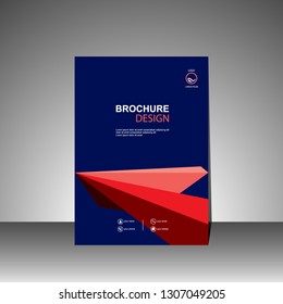 Brochure template. magazine. modern flyer design.vector illustration