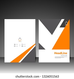 Brochure template. magazine. modern flyer design.vector illustration