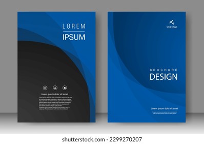 Brochure template. magazine. modern flyer design. vector illustration