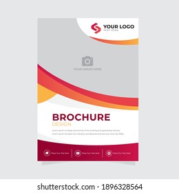 Plantilla de folleto Diseño de vectores abstractos modernos Diseño de diseño empresarial Folleto de diseño empresarial