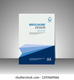 Brochure template. modern flyer design. vector illustration