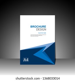 Brochure template. modern flyer design. vector illustration