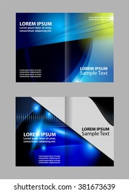 Brochure template vector 