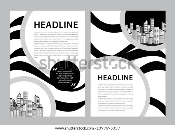 Brochure Template Vector Business Flyer Design Stock Vektorgrafik Lizenzfrei