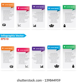 Brochure Template, vector eps10 illustration
