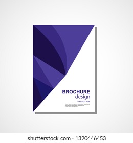 Brochure template.magazine. modern flyer design. vector illustration