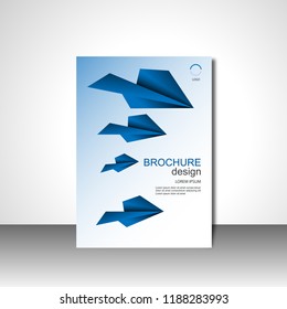 Brochure template.magazine.modern flyer design.vector illustration