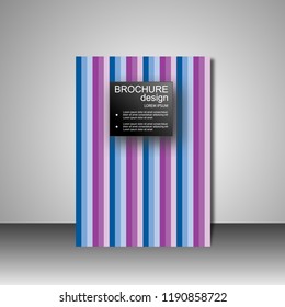 Brochure template.magazine.modern flyer design.vector illustration