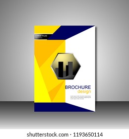 Brochure template.magazine.modern flyer design.vector illustration