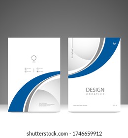 Brochure template.magazine.modern flyer design.vector illustration