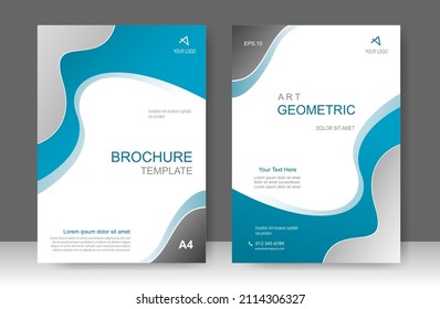 Brochure template.magazine.modern flyer design.vector illustration