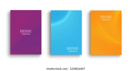 Brochure Templates With Abstract Designs